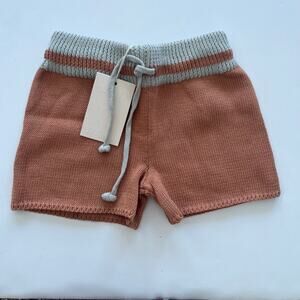 Wild Wawa Retro Knit Shorts 5/6Y NWT